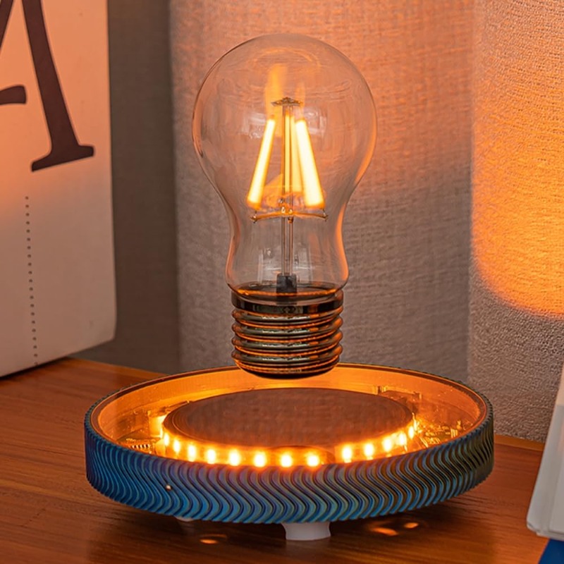 Office And Tech - หลอดไฟ LED ลอยได้ไร้สาย โคมไฟตั้งโต๊ะ ของขวัญสุดพิเศษสำหรับเด็กชาย เด็กหญิง