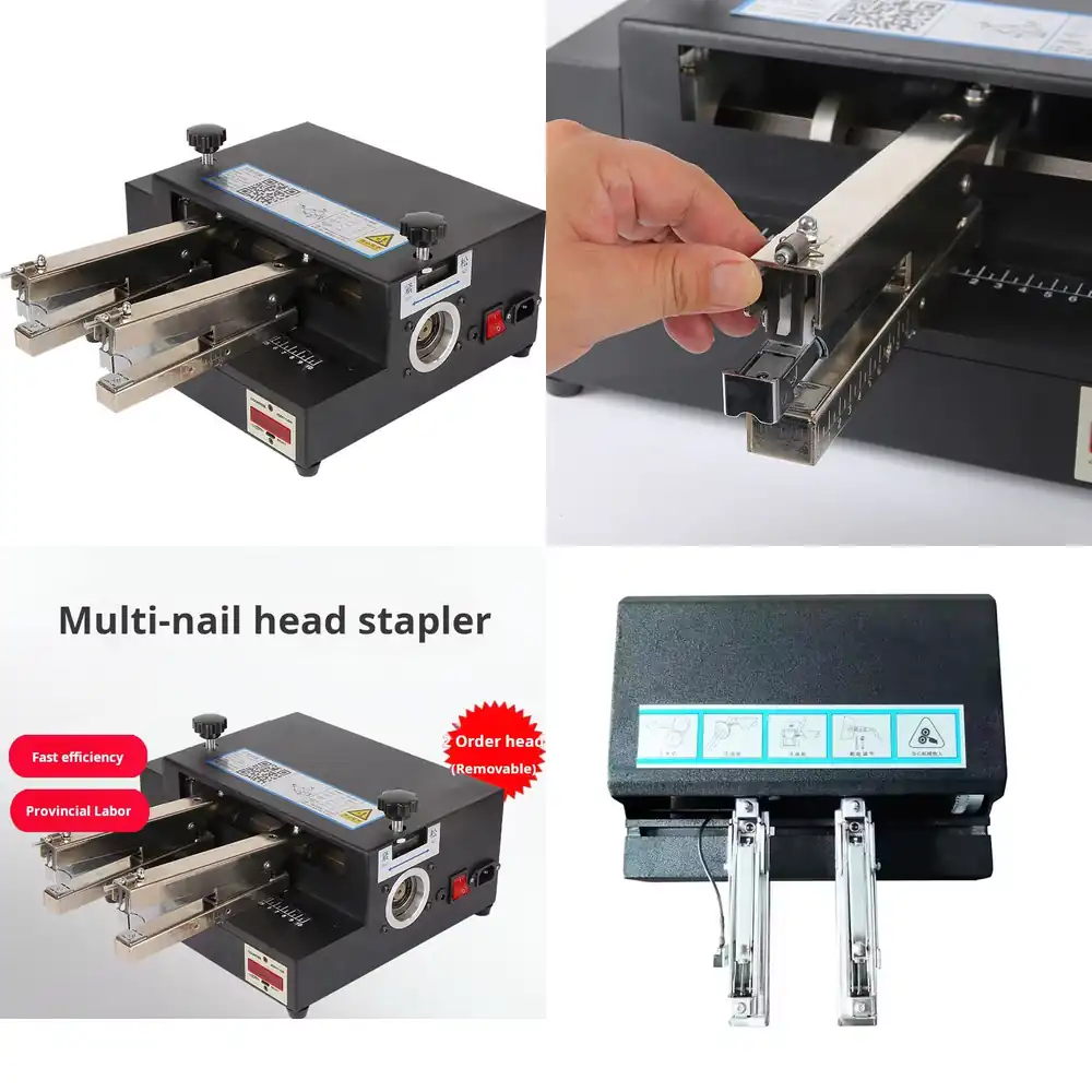 Electric Stapler Heavy - ENJOYBONG HJ-200 เครื่องเย็บกระดาษไฟฟ้าแบบหนัก 2 หัว 200