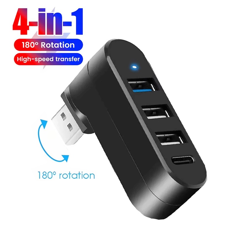 Multi Port Usb Hub - ฮับ USB 2.0 แบบ 4 พอร์ต