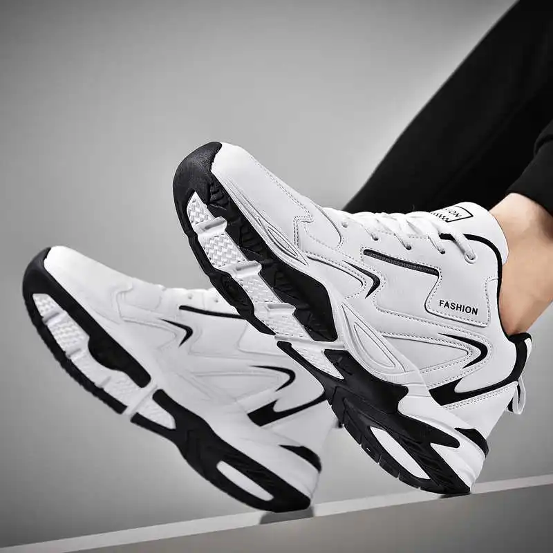 Classic Tech Office Number - เย็นฤดูใบไม้ผลิ GYM รองเท้าผ้าใบ Casual Loafers Mens