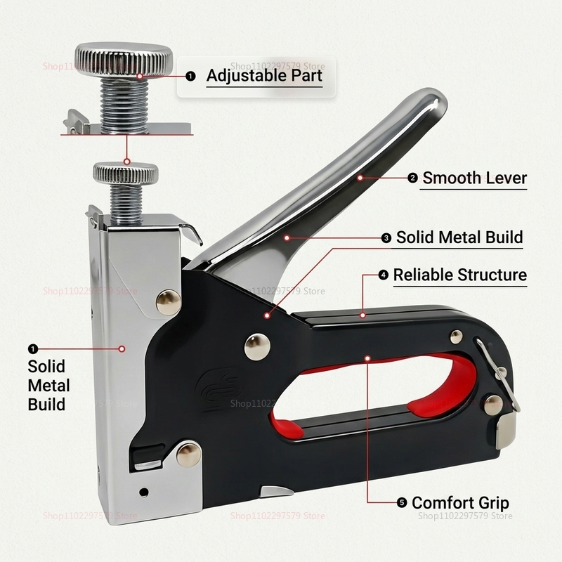 ชุดเครื่องเย็บกระดาษแบบหนัก 3  - Electric Stapler Heavy บทวิจารณ์และราคา