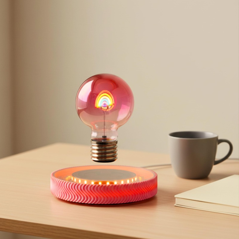 หลอดไฟ LED ลอยได้ไร้สาย โคมไฟต - Office And Tech บทวิจารณ์และราคา