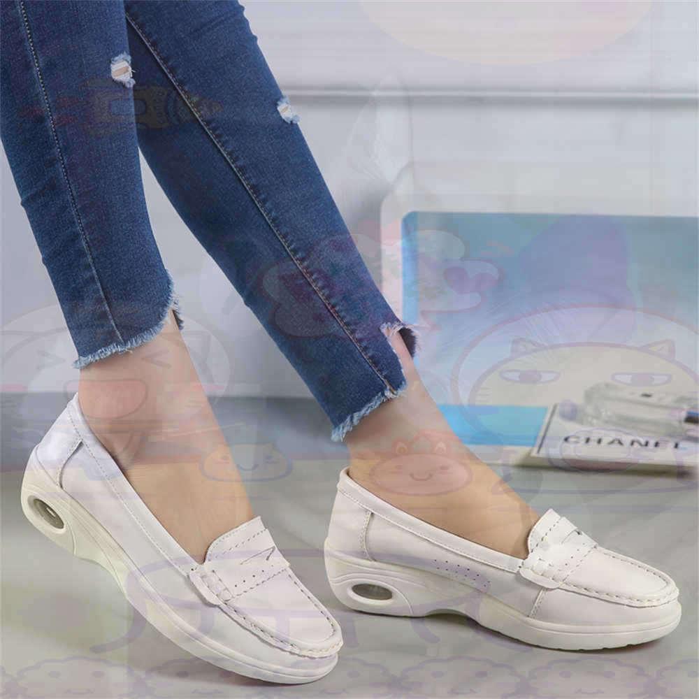 Soft SLIP-ON สตรีขนาดใหญ่รองเท - Classic Tech Office Number บทวิจารณ์และราคา
