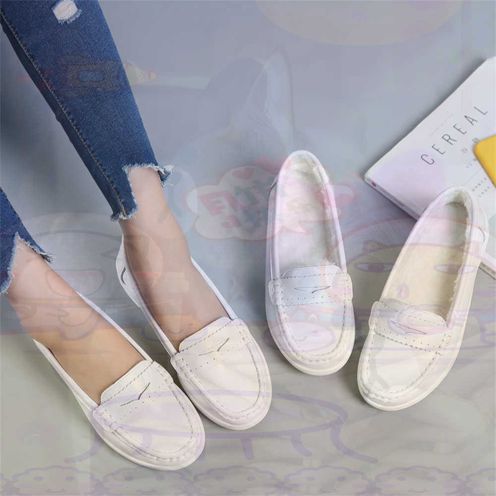 Soft SLIP-ON สตรีขนาดใหญ่รองเท - Classic Tech Office Number บทวิจารณ์และราคา