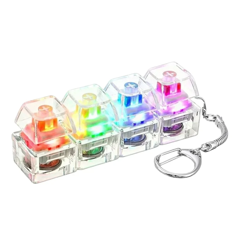 พวงกุญแจ LED 1 ชิ้น รูปปุ่มคีย - Office Tech บทวิจารณ์และราคา