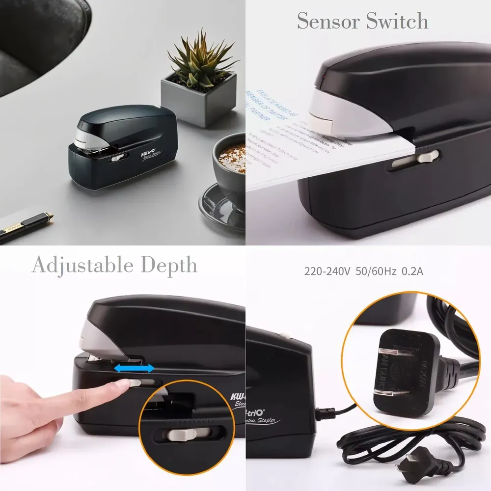 เครื่องเย็บกระดาษไฟฟ้าแบบพกพาอ - Electric Stapler Heavy บทวิจารณ์และราคา