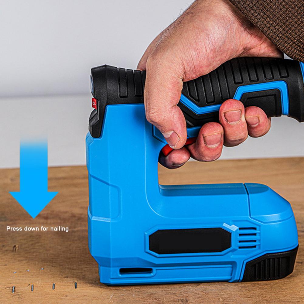 1 ชุดสะดวกไฟฟ้า Nailer ชาร์จ S - Electric Stapler Heavy บทวิจารณ์และราคา